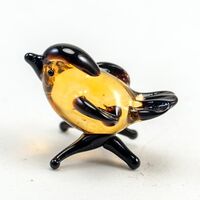 Sparrow Glass Miniature in Glass Figurines Miniature Figurines category