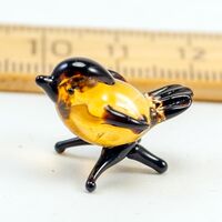Sparrow Glass Miniature in Glass Figurines Miniature Figurines category