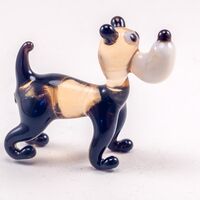 Little Doggy Figurine in Glass Figurines Dogs category