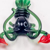 Green Crayfish Figurine in Glass Figurines Sea Life Creatures category