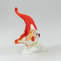 Red Sailfish Figurine in Glass Figurines Sea Life Creatures category
