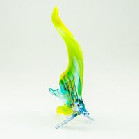 Green Sailfish Figurine in Glass Figurines Sea Life Creatures category