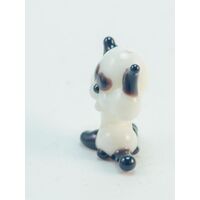 White Siamese Cat in Glass Figurines Miniature Figurines category