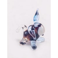 Donkey Mini Figurine in Glass Figurines Miniature Figurines category