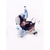 Donkey Mini Figurine in Glass Figurines Miniature Figurines category