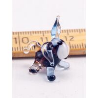 Donkey Mini Figurine in Glass Figurines Miniature Figurines category