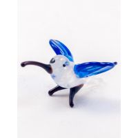Tiny Glass Hummingbird in Glass Figurines Miniature Figurines category