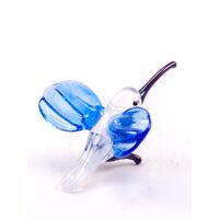 Tiny Glass Hummingbird in Glass Figurines Miniature Figurines category