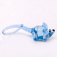 Glass Blue Mouse in Glass Figurines Miniature Figurines category