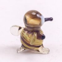 Glass Bee Miniature Figurine in Glass Figurines Miniature Figurines category