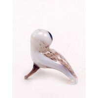 White Owl Glass Figurine in Glass Figurines Miniature Figurines category