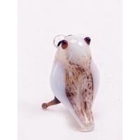 Polar Owl Glass Figurine in Glass Figurines Miniature Figurines category
