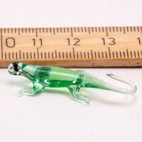 Lizard Glass Mini Figurine in Glass Figurines Miniature Figurines category