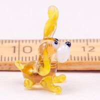 Doggy Glass Figurine in Glass Figurines Miniature Figurines category