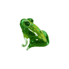 Glass reptile figurines