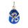 Faberge pendant Bow Blue in Faberge Jewelry Pendants category