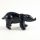 Glass Black Bear Figure in Glass Figurines Wild  Animals category