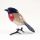 Glass Robin Figure in Glass Figurines Birds category