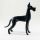 Glass German Dog in Glass Figurines Dogs category
