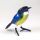 Glass Bird Tomtit in Glass Figurines Birds category