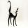 Black Cat Glass Figure in Glass Figurines Cats category