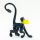 Glass Black Monkey in Glass Figurines Wild  Animals category