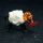 Little Sheep with Flower in Glass Figurines Farm Animals category