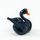 Glass Swan Small Figurre in Glass Figurines Miniature Figurines category