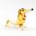 Dachshund Brown Figure in Glass Figurines Dogs category