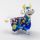 Glass Little Blue Bull in Glass Figurines Farm Animals category