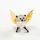 Beige Owl Glass Figurine in Glass Figurines Miniature Figurines category