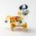 Glass Little Blue Bull in Glass Figurines Farm Animals category