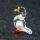 White Goose Mini in Glass Figurines Miniature Figurines category
