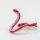 Glass Red Snake in Glass Figurines Miniature Figurines category