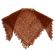 Light brown Orenburg shawl