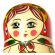 Matreshka Doll Alenka (5 pieces)