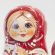 Matryoshka Girl with Cat