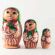 Matryoshka Cats with Hen