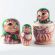 Matryoshka Cats with Hen