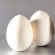 Set of 6 Wood Blank Unpainted Eggs