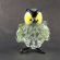 Owl glass figurine