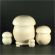 Unpainted Matryoshka Mushroom