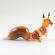 Blown Glass Figurine Squirrel