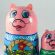 Matryoshka Doll Pigs with Corns in Nesting Dolls Animals  category
