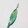 Glass Green Leaf in Glass Figurines Flowers category