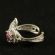 Enamel Ring Sonata in Finift Jewelry Enamel Rings category