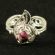 Enamel Ring Sonata in Finift Jewelry Enamel Rings category
