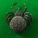 Faberge Style Brooch Spider in Faberge Jewelry Brooches category
