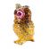 Jewelry Box Owl with Crystals in Faberge Jewelry Jewelry Boxes category