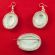Finift Jewelry Set Summer Blue in Finift Jewelry Enamel Jewelry Sets category